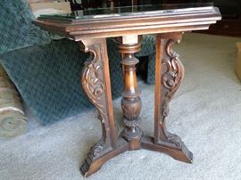 assorted small vintage tables