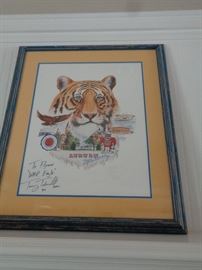 AUBURN TIGER SIGNED