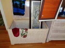 WICKER TRUNK