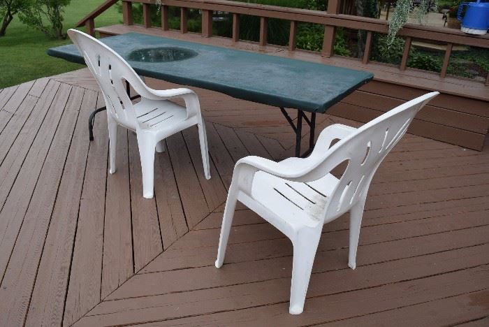 outdoor stackable chairs