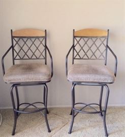 Wrought Iron Bar Stools