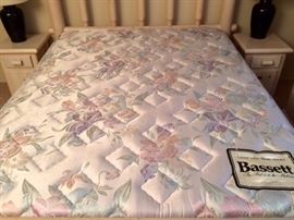 Queen Bassett Mattress/Spring