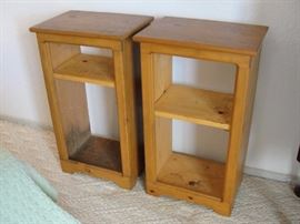 Pair of Pine Night Stands