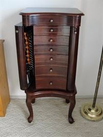Tall Jewelry Chest