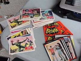 Batman Trading Card from 1966, over 50 of them.