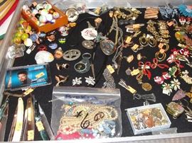 A nice collection of Shooter Marbles, some Bumble Bees, and Antique China Marbles. Plus some marbles that have been made into Rings for you fingers!