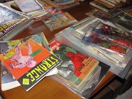 Small area of ephemera...we have several tables of this!