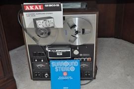 Akai 4 channel surround stereo tape deck GX 280 DSS
