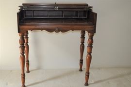 American walnut writing desk