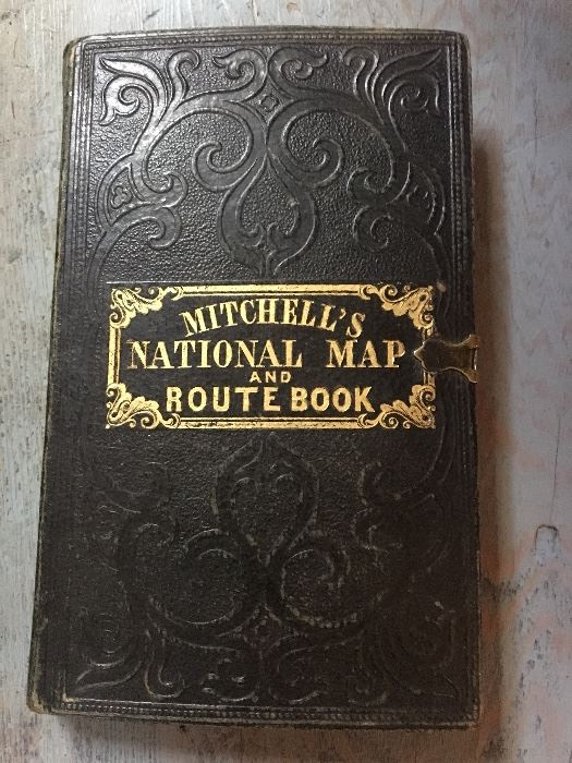 Very Rare Mitchell's map & Route Book in awesome condition!!