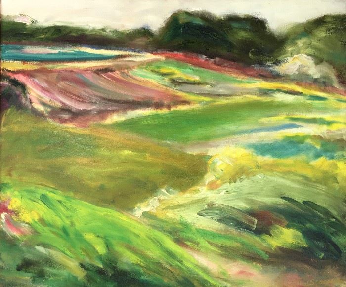 ‘Fields II’
20” x 24”
Oil on canvas, $300
