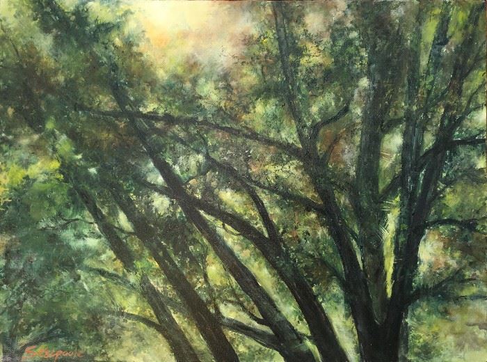 ‘Going up to Live Oak’
18” x 24”
Oil on canvas, $250
