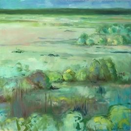 ‘William’s Dream No.2’
Bartram Paint Out Payne’s Prairie
24” x 24”
Oil on canvas, $500