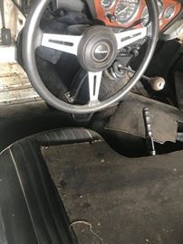 
1967 Triumph car with 1966 racing motor mounted but will come with the orginal 1967 motor, along with lots of extra parts. It has excellent top no tears, no rust on the floors, is not running right now. It has all of it's parts. Needs a new home with someone who wants to fix it back up. 
$8000 for it all.
