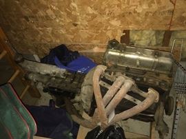 orginal 1967 motor that will go with the car. The car has a 1966 Trumiph racing motor in it right now.
$8000 for both motors and the car with stock parts.
