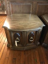 #15 End tables with doors (2), 29x21, $40 each
