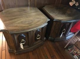 #15 End tables with doors (2), 29x21, $40 each
