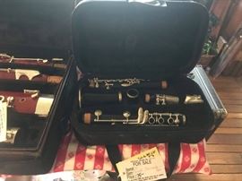 #57 Normady clarinet w/ case, $150

