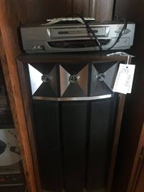 #69 Quada linear Hadan system speaker (2), $100
