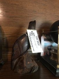 #33 Wood carved eagle, 10", $45