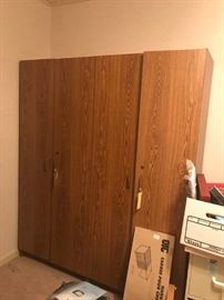 #17 (2) laminate cabinets 30x16x72 $75 each
