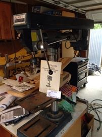 #128 Drill press, $75
