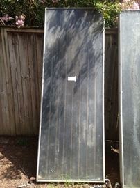 #130 Hot water solar panel, $250
