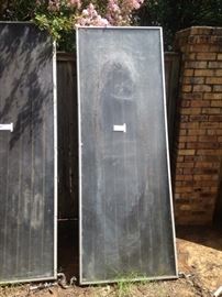 #131 Hot water solar panel, $250
