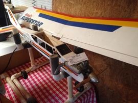 #94 Hobbico plane w/ engine and servos, $200
