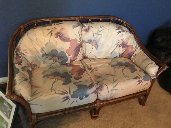 Bamboo Loveseat