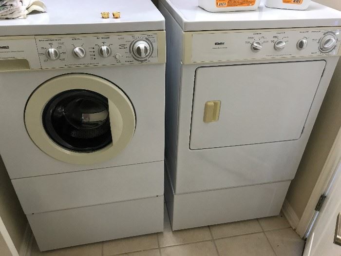 Washer and Dryer