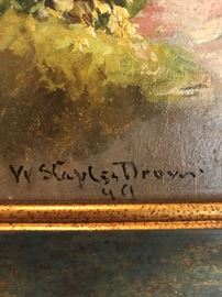 Drown Painting Signature