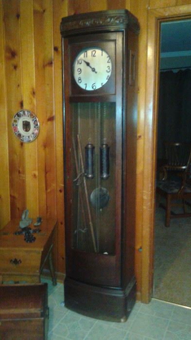 Late 1800's Kienzle Grandfather Clock, purchased in Germany.