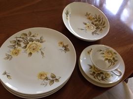 1950's Yellow Rose by Harmony House, made in Japan