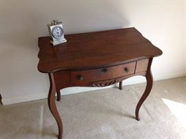 lovely antique small desk with drawer