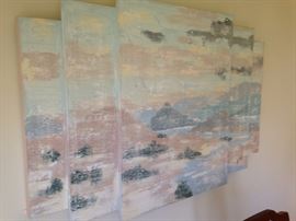 Wall painting, modern