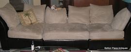 Large Sofa with loveseat and side chair