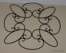 Black Metal wall decor