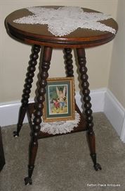 Antique barley Twist Lamp Stand
