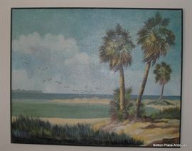 Houghton Oil Painting