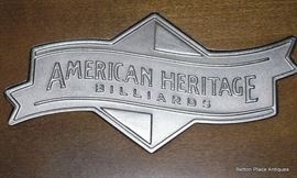 Billiard Table Label