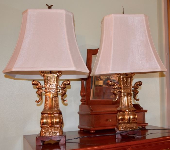 Fabulous  BRASS Table Lamps