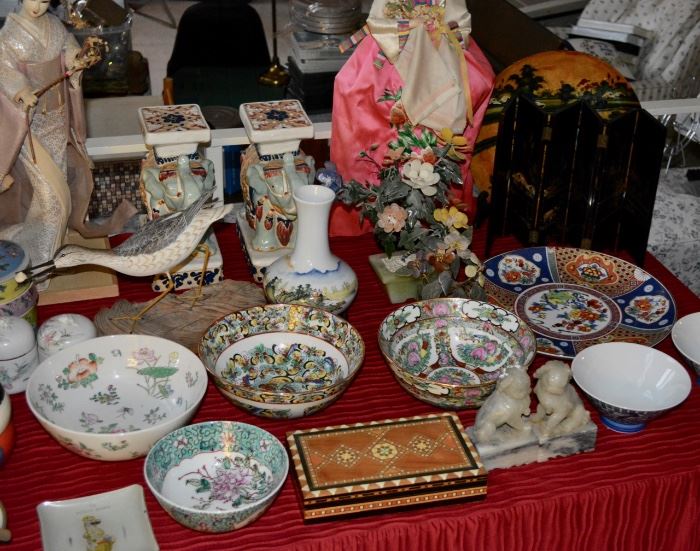 Table of Asian Decor