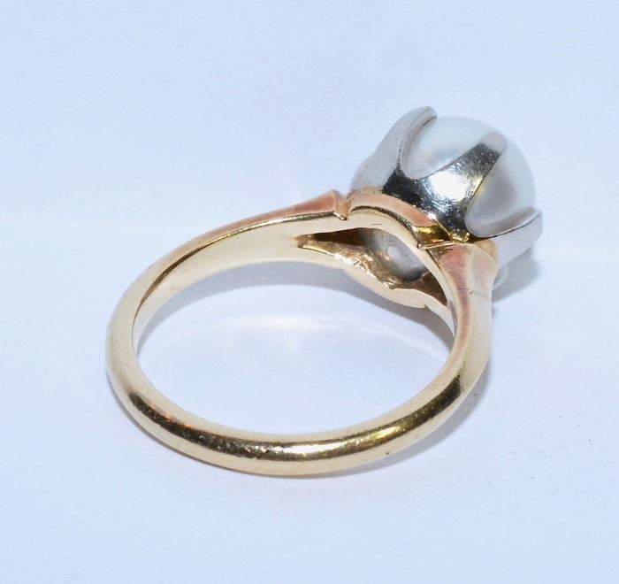 14k Pearl Ring 