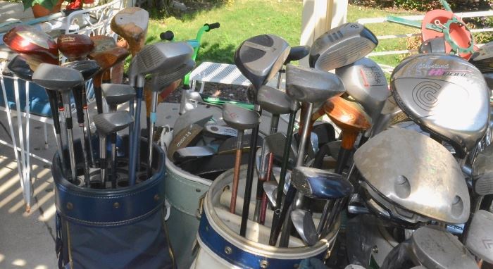Tons of Golf Clubs
