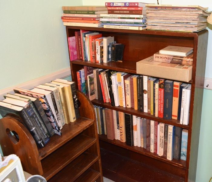 BOOKS and Bookcases