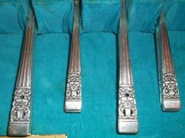 "Coronation" silver plate flatware
