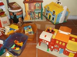 Vintage Fisher Price toys
