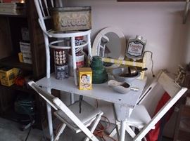 Wooden folding chairs