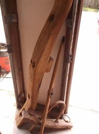 Primitive oxen yoke